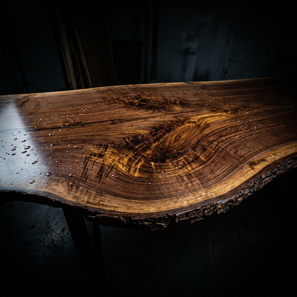 Caucasian Walnut Grain Texture