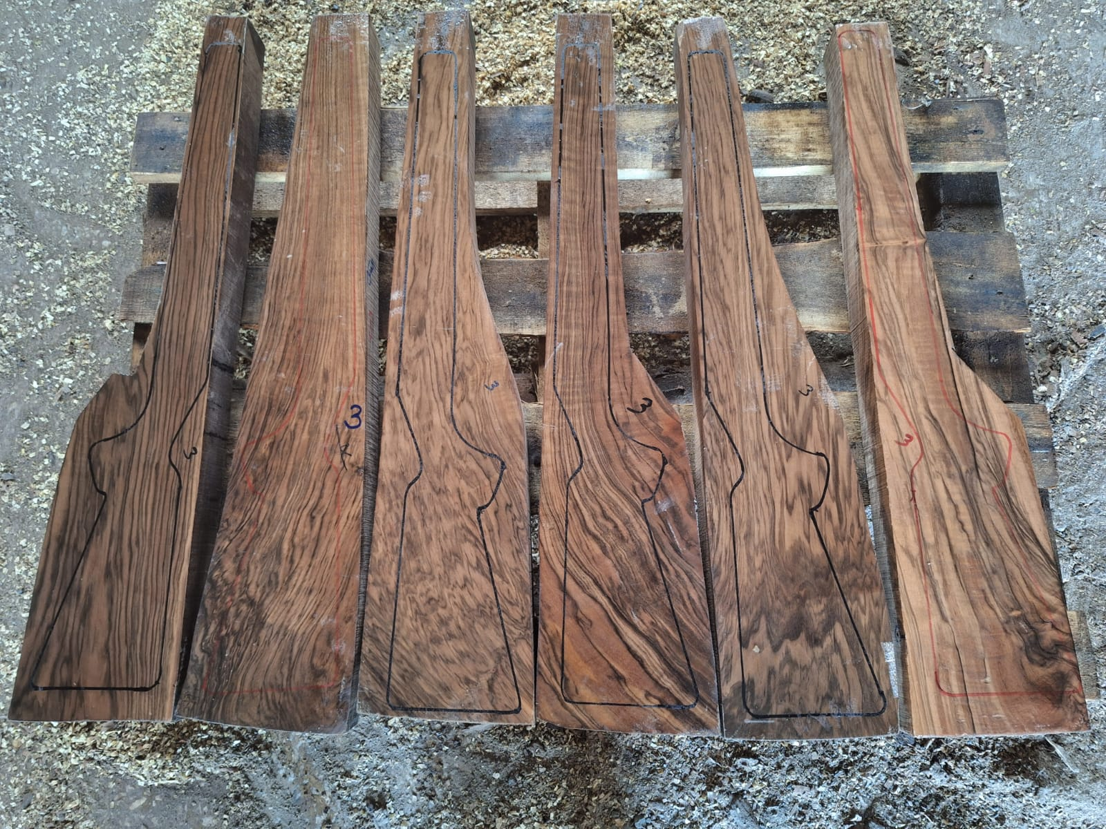 Grade 3 / 3+ Rifle Blanks (Semi-Custom Reserve)